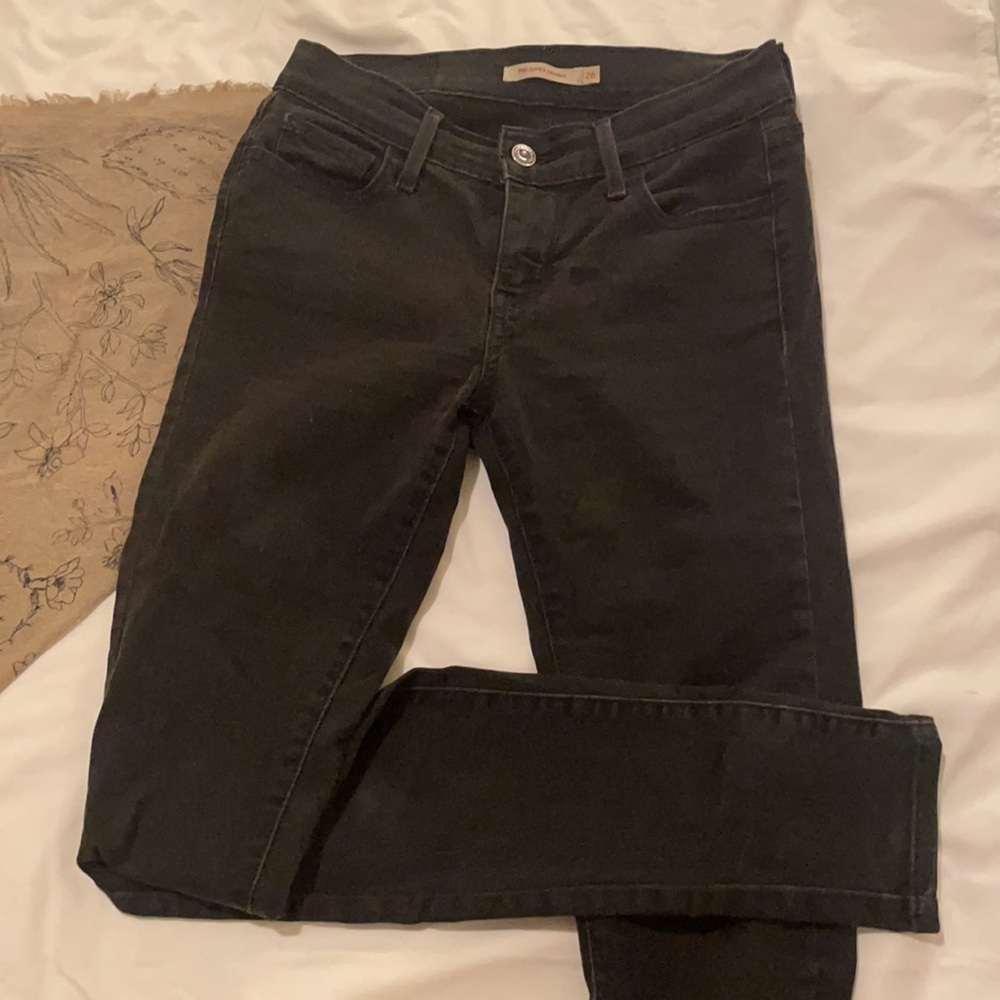 Levi’s Mid-Rise 710 Supper Skinny Jeans